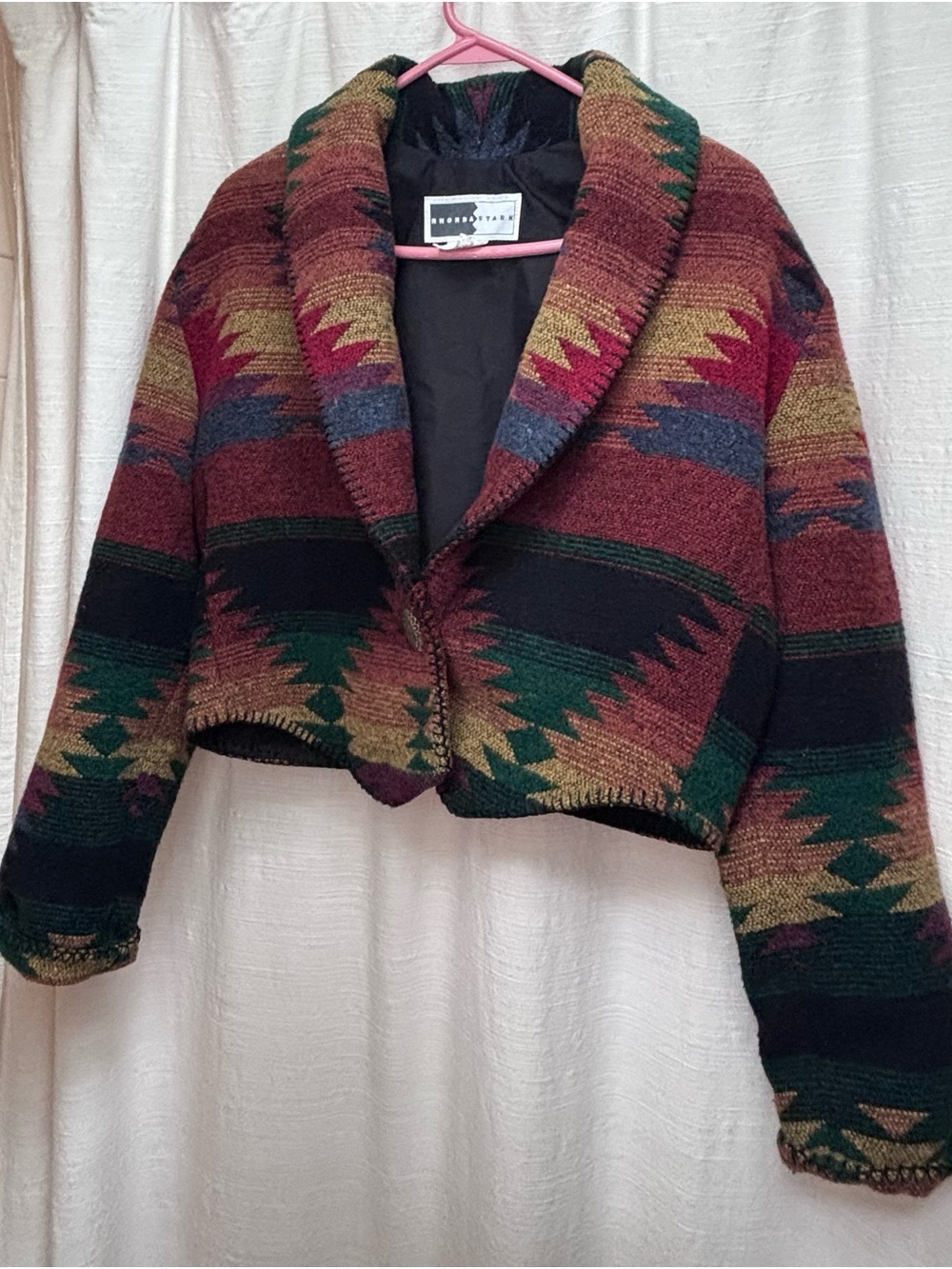 Vintage Southwest Rhonda Stark Crop Jacket